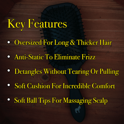 Pete & Pedro Paddle Detangle Hair Brush