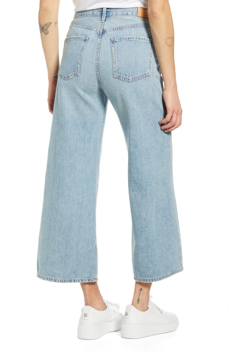 Citizens of Humanity Serena High Waist Wide Leg Culotte Jeans, Alternate, color, 