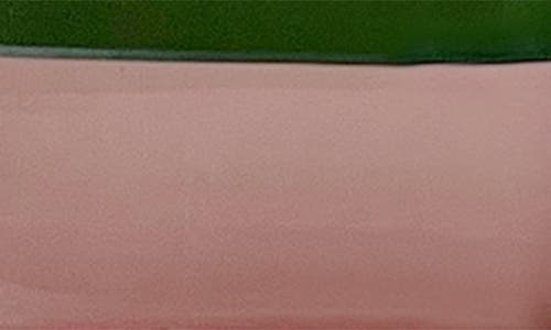 Cloudnola Flip Top Glass Vase In Green/pink