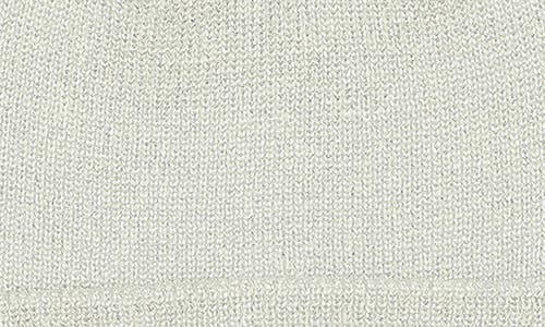 Kate Spade New York Metallic Beanie In Silver