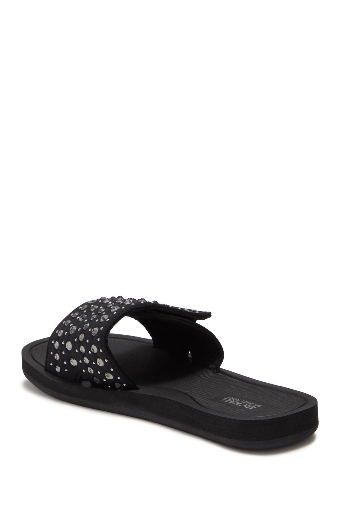 michael kors embellished slides