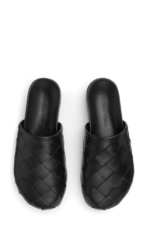 Shop Bottega Veneta Reggie Intrecciato Mule In Black