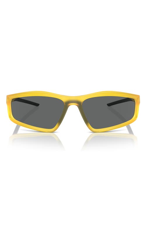 Scuderia Ferrari 64mm Oversize Irregular Sunglasses in Grey at Nordstrom