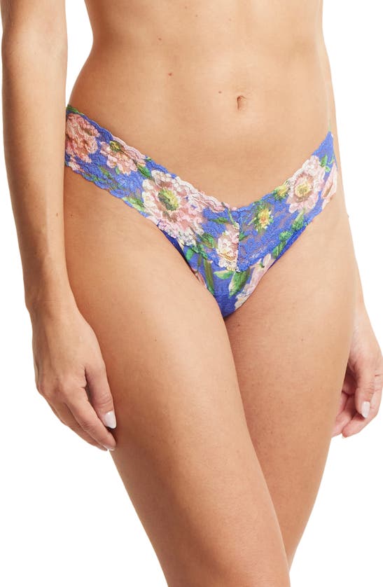 Shop Hanky Panky Print Low Rise Thong In Happy Place