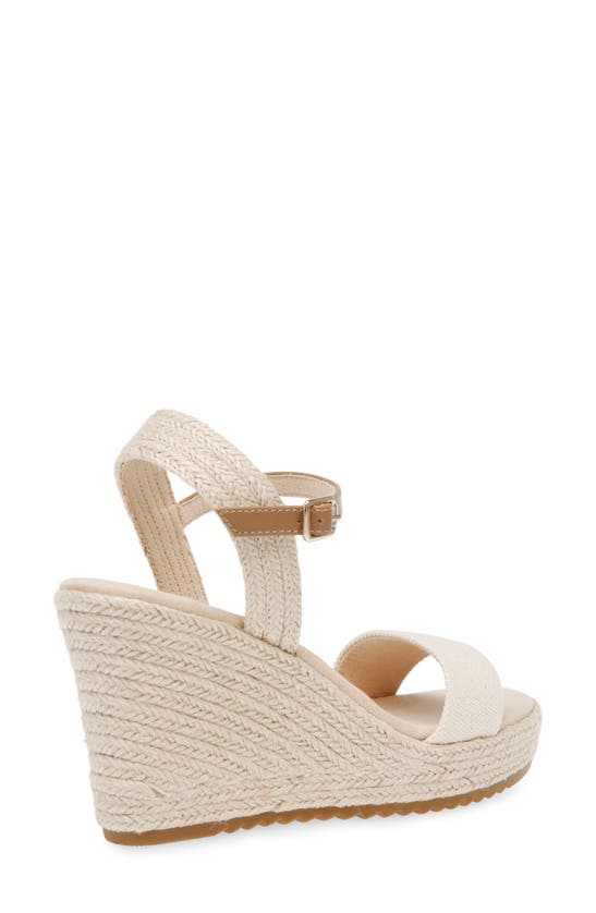 Shop Anne Klein Wylie Espadrille In Cream