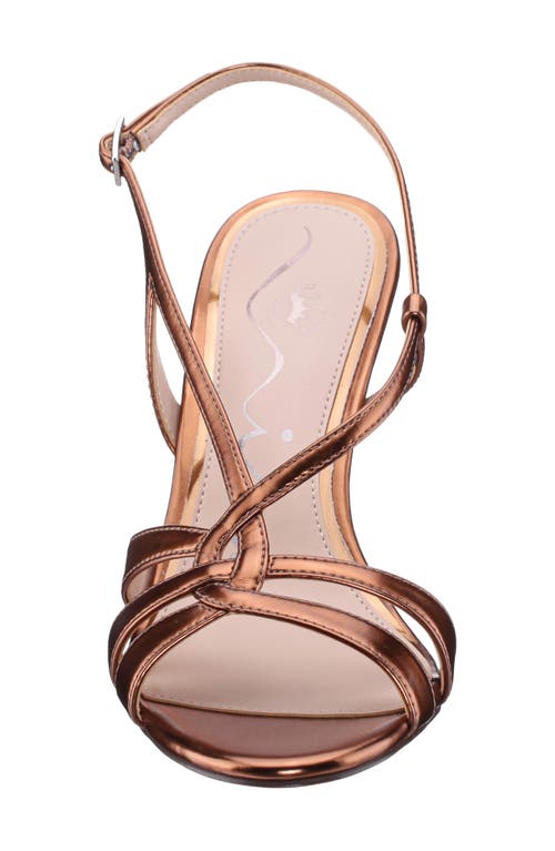 Nina Valley Slingback Sandal In Bronze