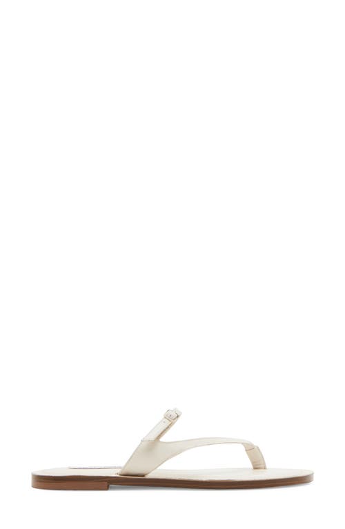 Steve Madden Roca Strappy Sandal In Bone Leather