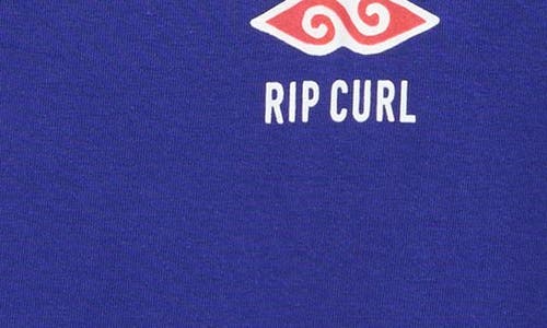 Shop Rip Curl Kids' Search Icon Graphic T-shirt In Wild Berry