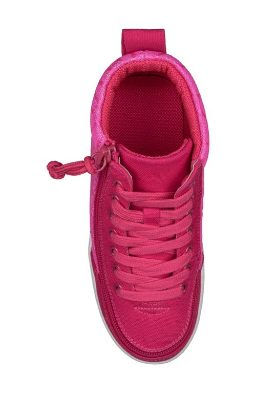 Billy Footwear Kids' Classic D|r High Top Sneaker In Pink Print