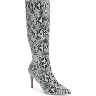 Steve Madden Kinga Knee High Boot- Blue