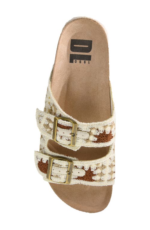 Shop Dirty Laundry Pretends Espadrille Platform Slide Sandal In Cream