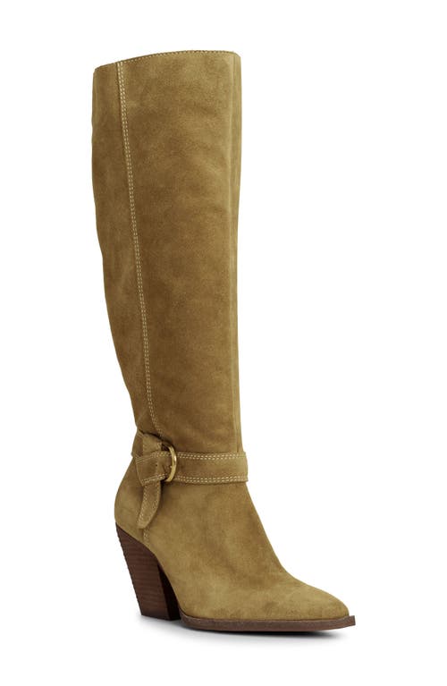 Grathlyn Pointed Toe Knee High Boot in New Tortilla