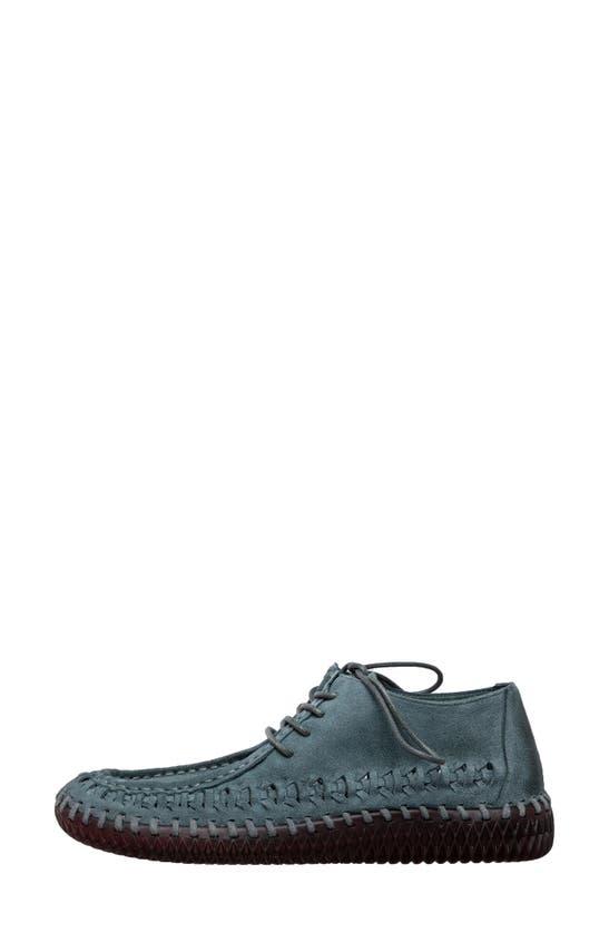 Shop Antelope Georgie Chukka Shoe In Turquoise Suede