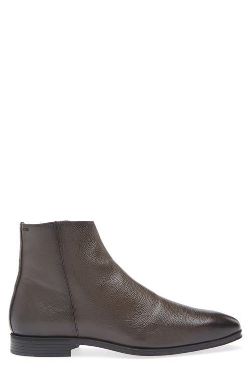 Shop Hugo Boss Boss Theon Boot In Dark Brown