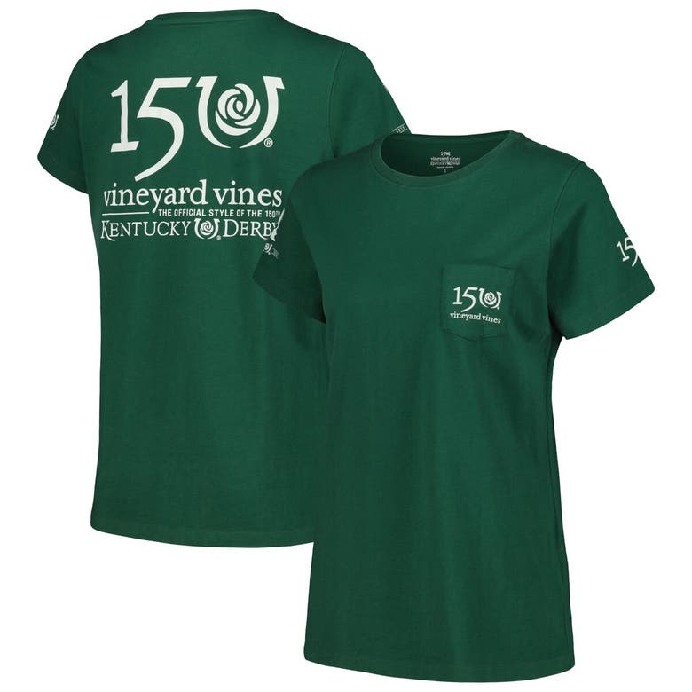 Vineyard Vines Hunter Green Kentucky Derby 150 T-shirt