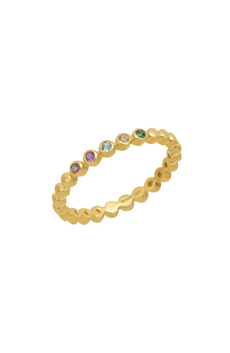 Bony Levy 14K Gold Semiprecious Stacking Ring | Nordstrom