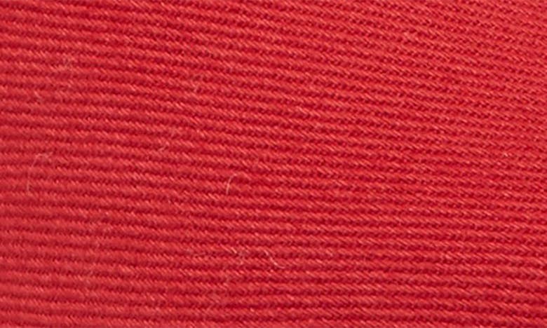 Shop Stuart Weitzman Nykonose Espadrille Flat In Red