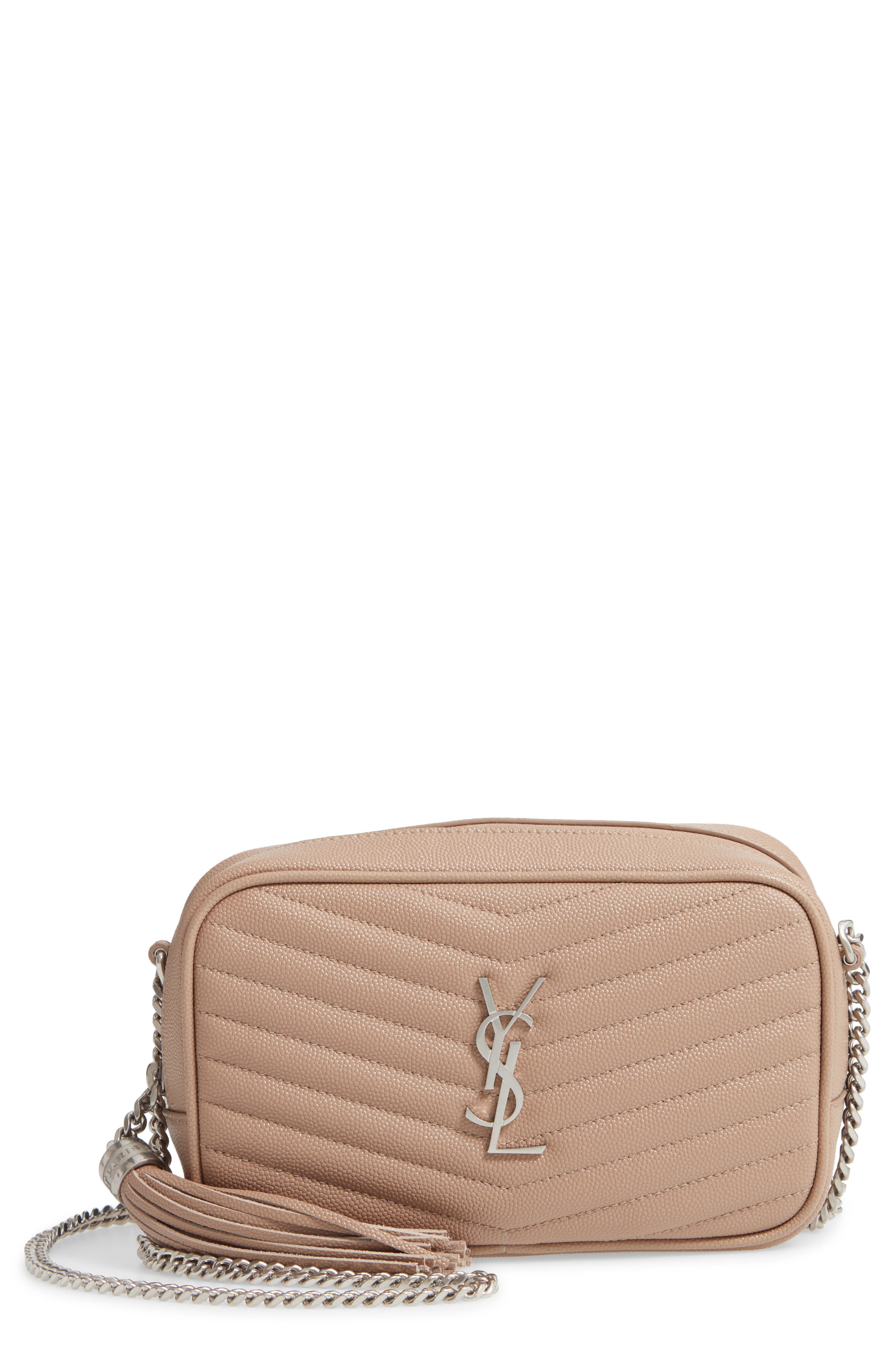 ysl mini lou gold sand