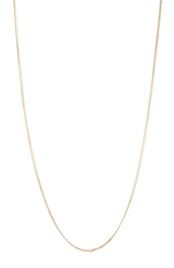 Bony Levy 14k Gold Curb Chain Necklace In 14k Yellow Gold