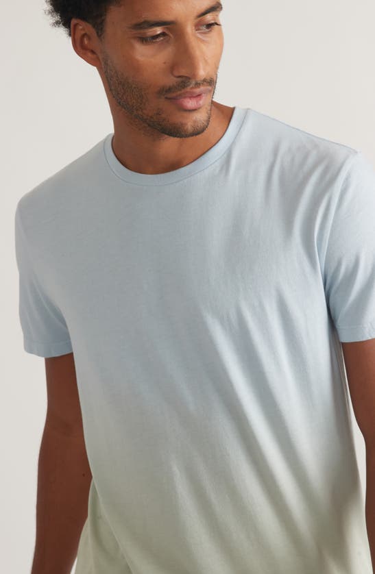 Shop Marine Layer Ombré T-shirt In Cool Ombre