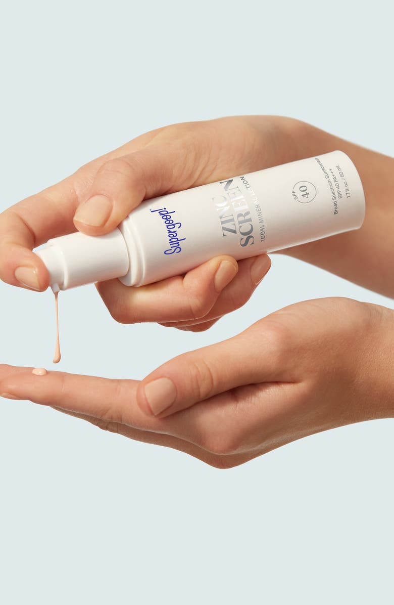 Supergoop!® Zincscreen 100 Mineral Lotion Broad Spectrum SPF 40