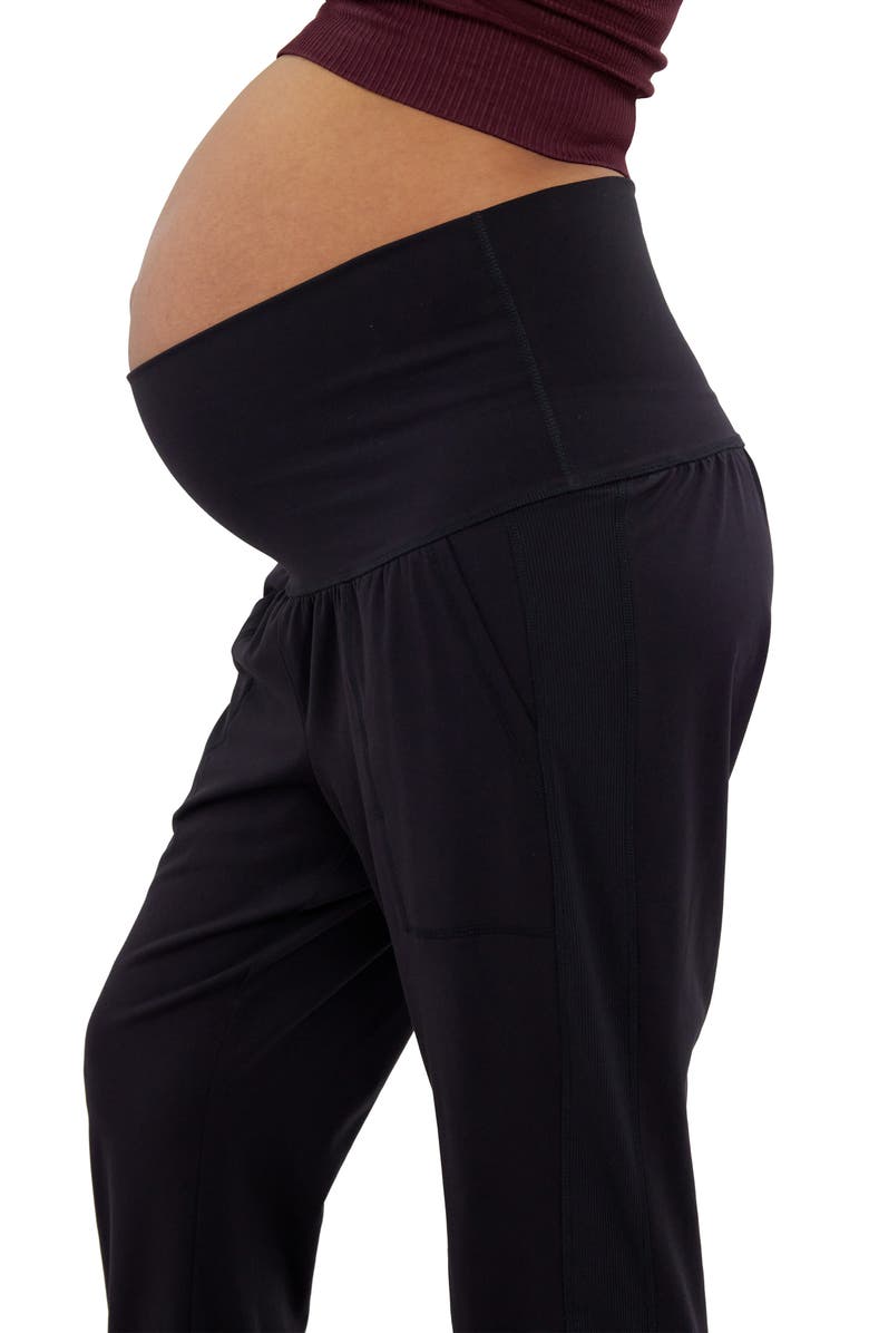 Ingrid & Isabel® Fold Down Active Maternity Joggers Nordstrom