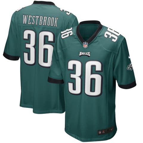 Men's Mitchell & Ness Brian Westbrook Midnight Green/Black