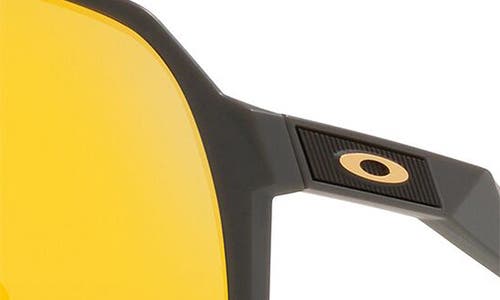 Oakley Shield Sunglasses In Matte Carbon/prizm 24k