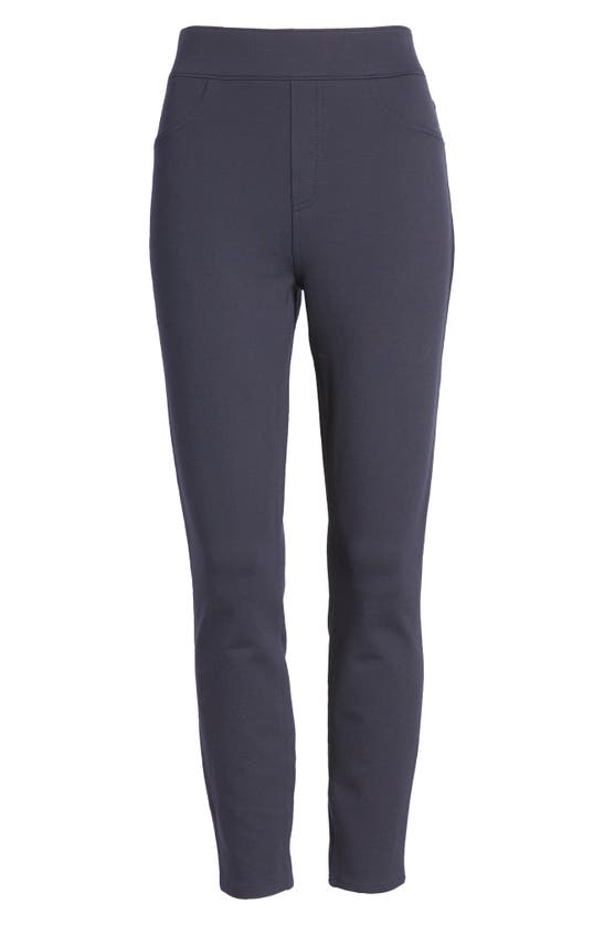 Spanx The Perfect Pants Four-pocket Ankle Pants In Classic Navy