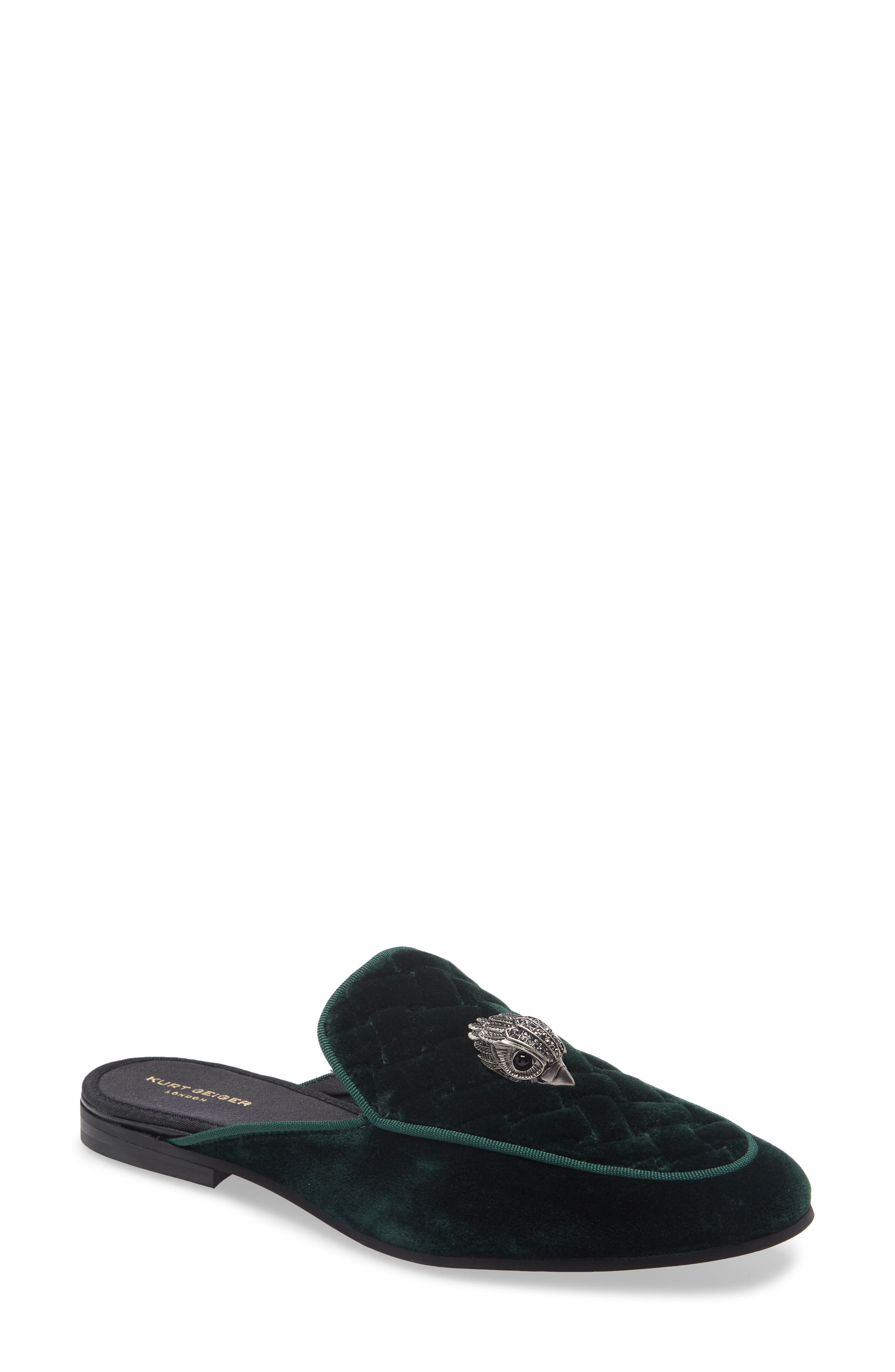 kurt geiger velvet slippers