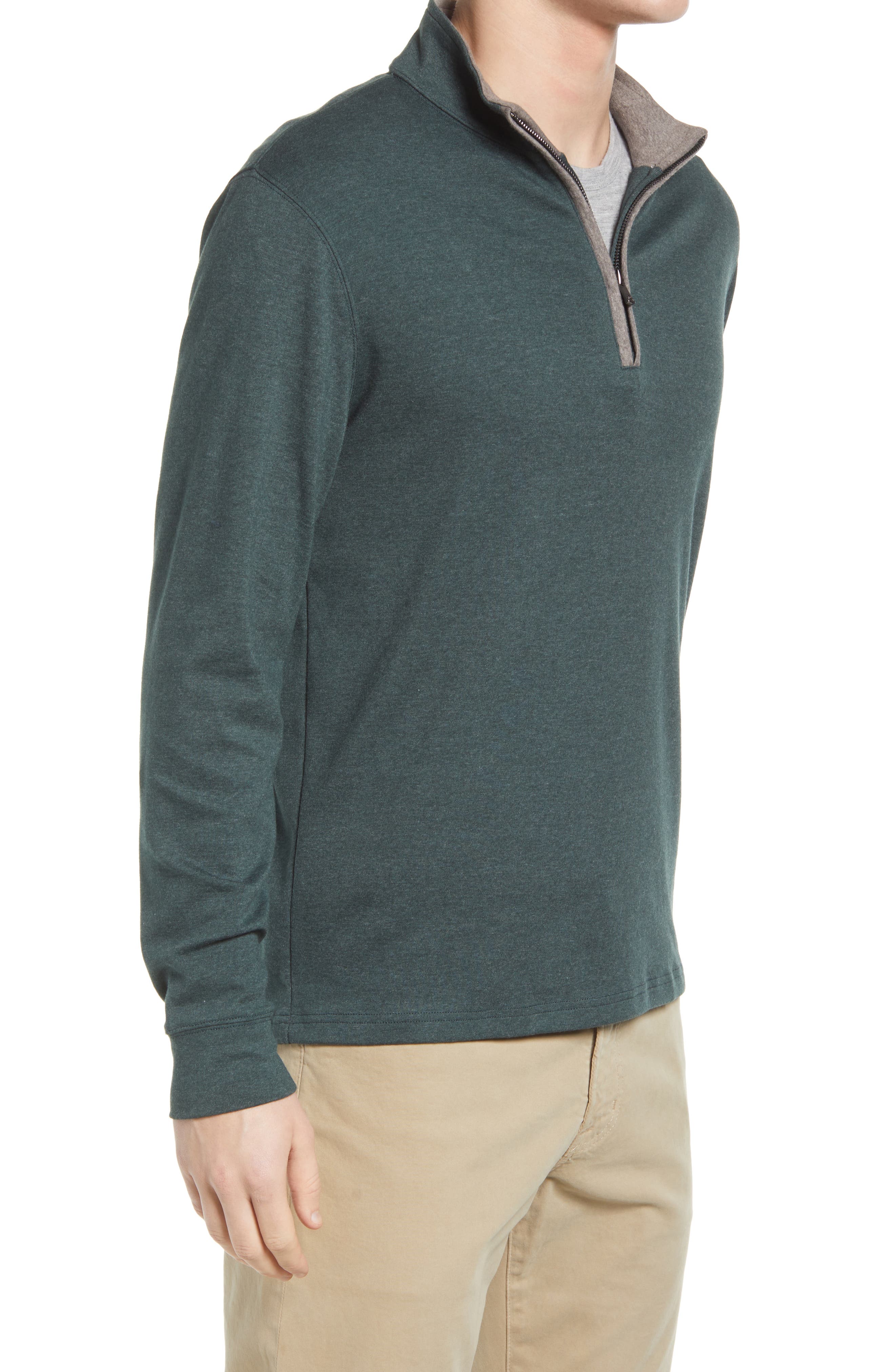 the normal brand puremeso quarter zip