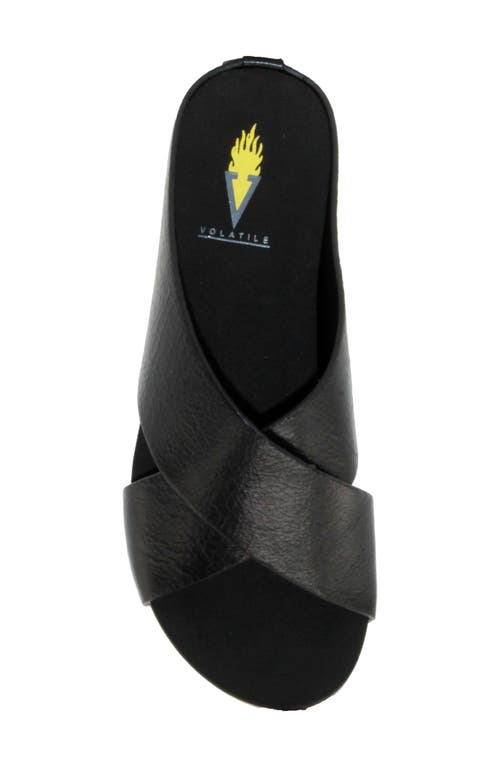 VOLATILE VOLATILE ABLETTE WEDGE SLIDE SANDAL