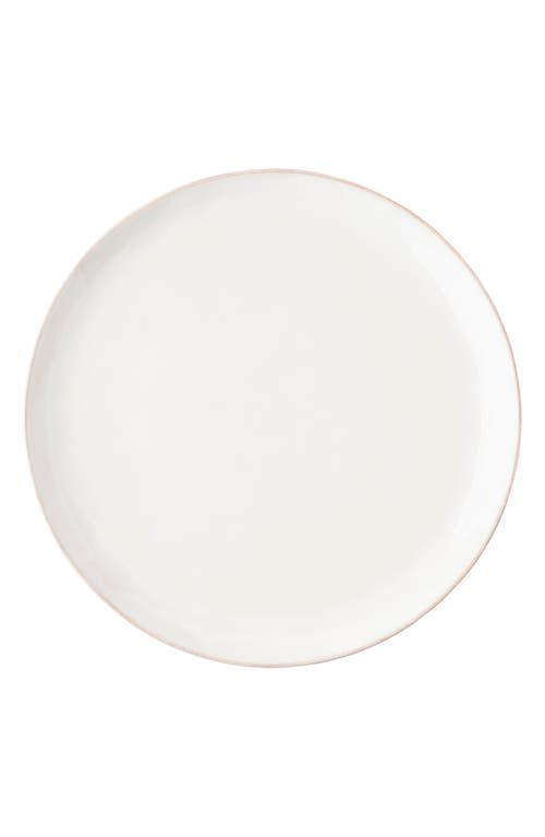 Juliska Puro Whitewash Coupe Dinner Plate In Whitewash