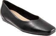 SoftWalk Women's Vellore Shoes - Extra Wide Black in Size 6.5