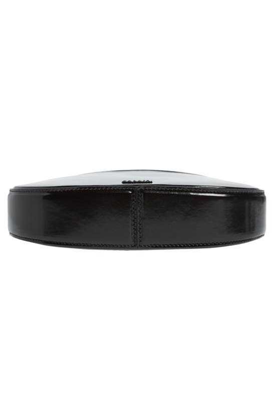 Coperni 'sound Swipe Small' Black Handbag With Logo Detail In Black