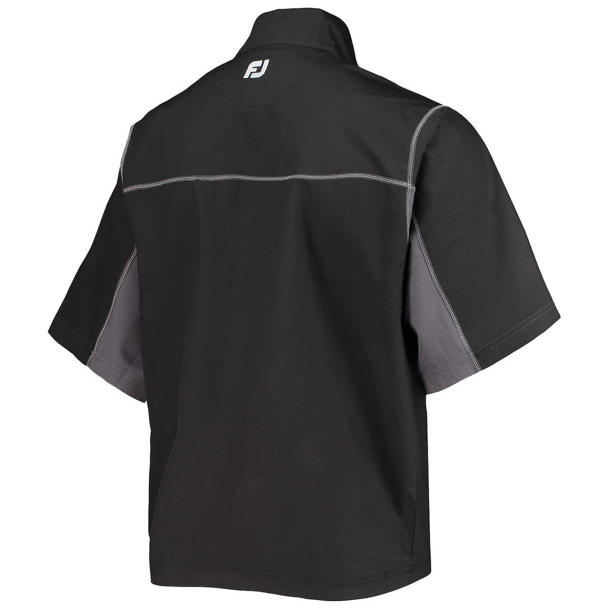 Short Sleeve Half-Zip Windshirt 