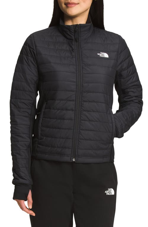The North Face Canyonlands Water Repellent Hybrid Jacket in Black