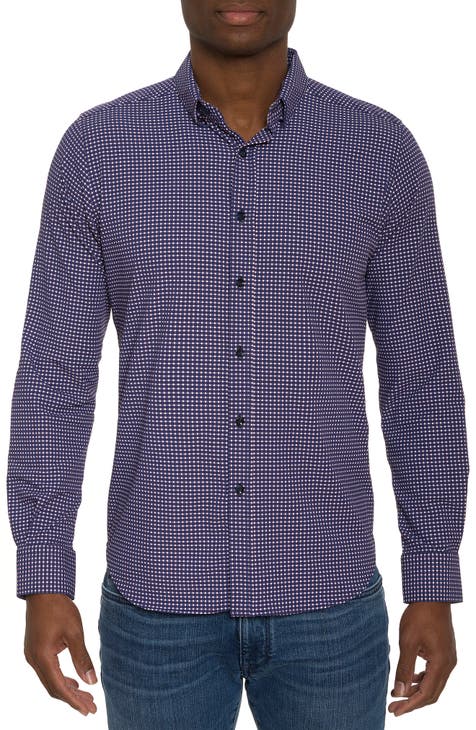 Men's Reyn Spooner Powder Blue Toronto Jays Kekai Performance Button-Up Shirt Size: Extra Large