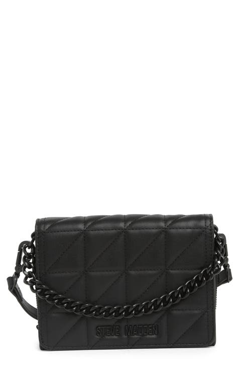 Madden NYC Women's Quilted Crossbody Bag with Pouch 