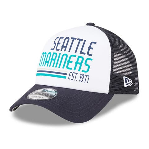 Men's New Era Black Seattle Mariners Cooperstown Collection Turn Back The  Clock Steelheads 59FIFTY Fitted Hat