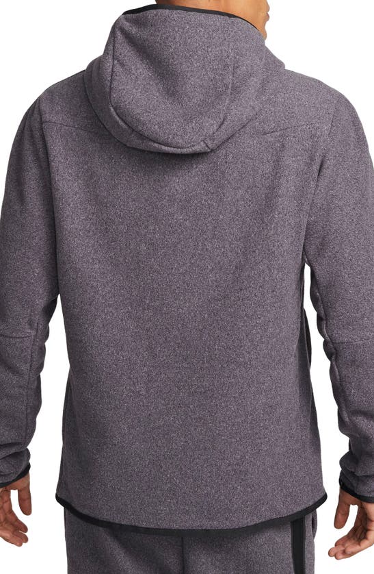 sanded purple tech fleece