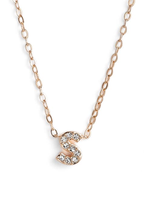 Nordstrom gold on sale initial necklace