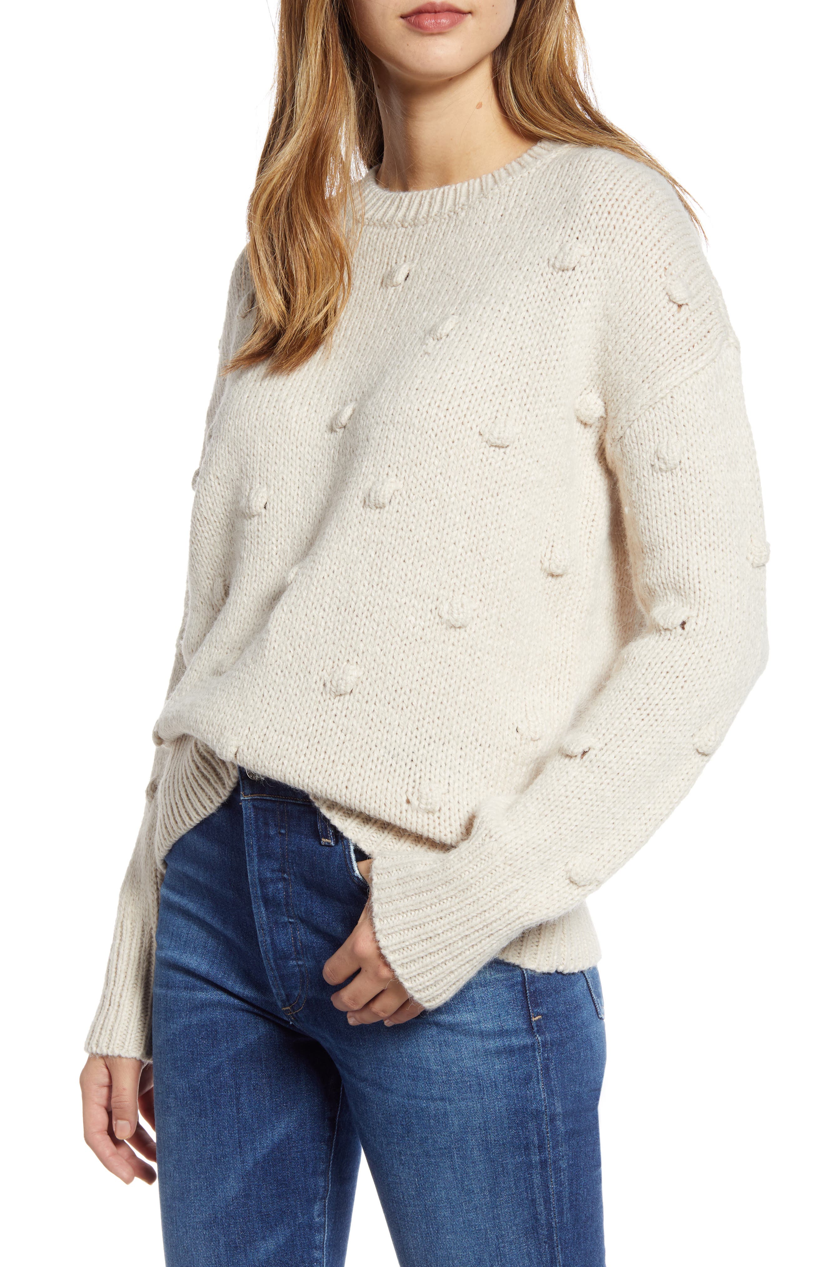 RD Style Puff Dot Sweater Nordstrom