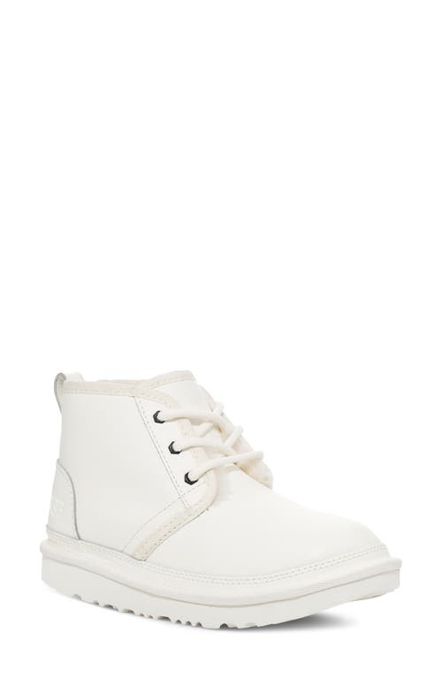 UGG(r) Neumel II Water Resistant Chukka in White /White Leather