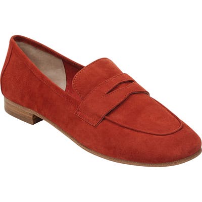 Marc Fisher Ltd Chang Penny Loafer, Orange