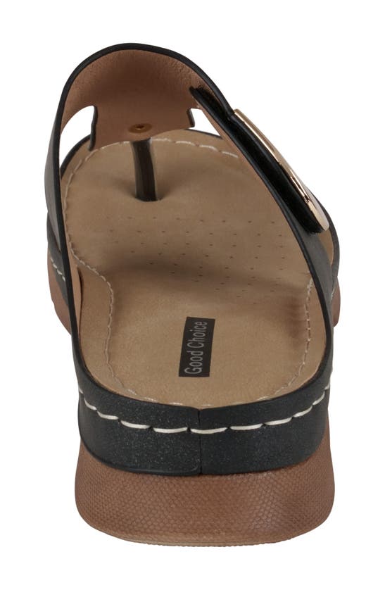Good Choice New York Sam Hardware Sandal In Black