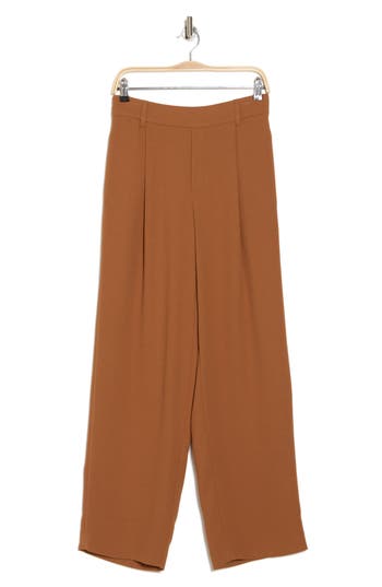 Shop Vince Straight Leg Pull-on Pants In Canyon