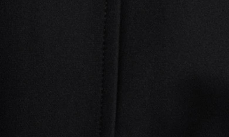 Shop Mango Blush Crop Jacket In Black