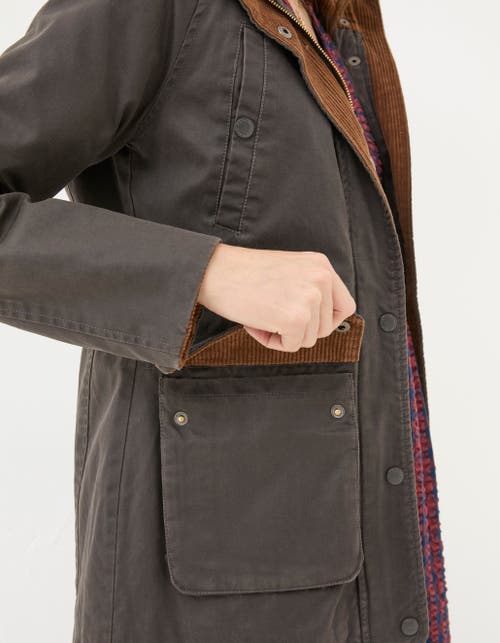 Shop Fatface Sussex Heritage Coat In Brown