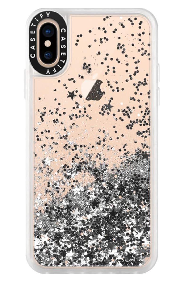 CASETiFY Glitter iPhone X/Xs/Xs Max & XR Case, Main, color, 